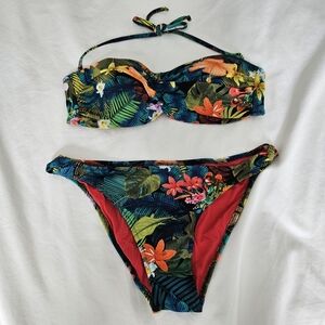 Tropical Floral Bikini Set